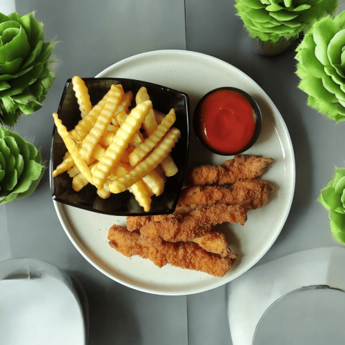 Naminiai traškūs vištienos kepsneliai Nuggets