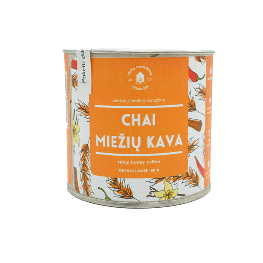 Miežių kava „Chai“, 100gr