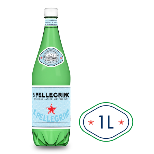 Gazuotas min. vanduo S. Pellegrino 1l