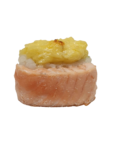 43. Hot cheese salmon / 8 vnt