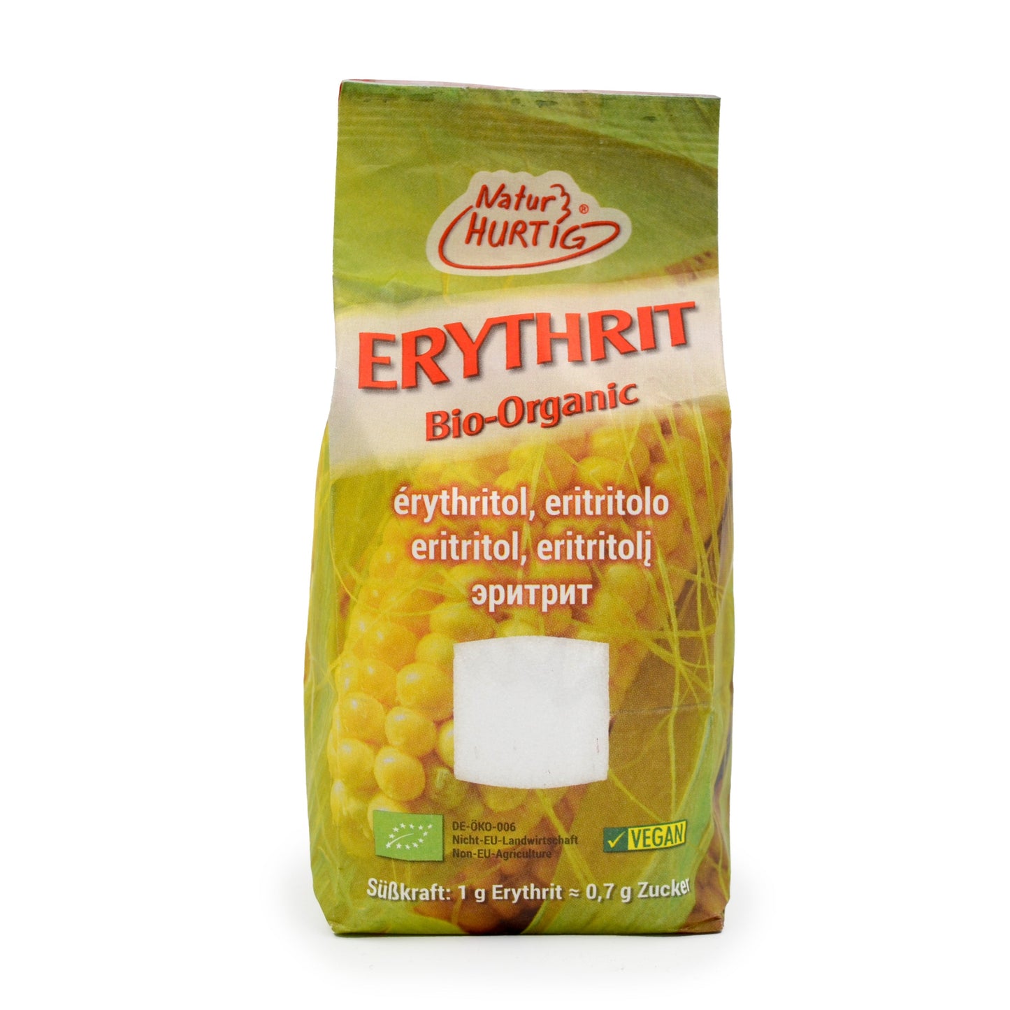 Eritritolis ekologiškas, 500g.