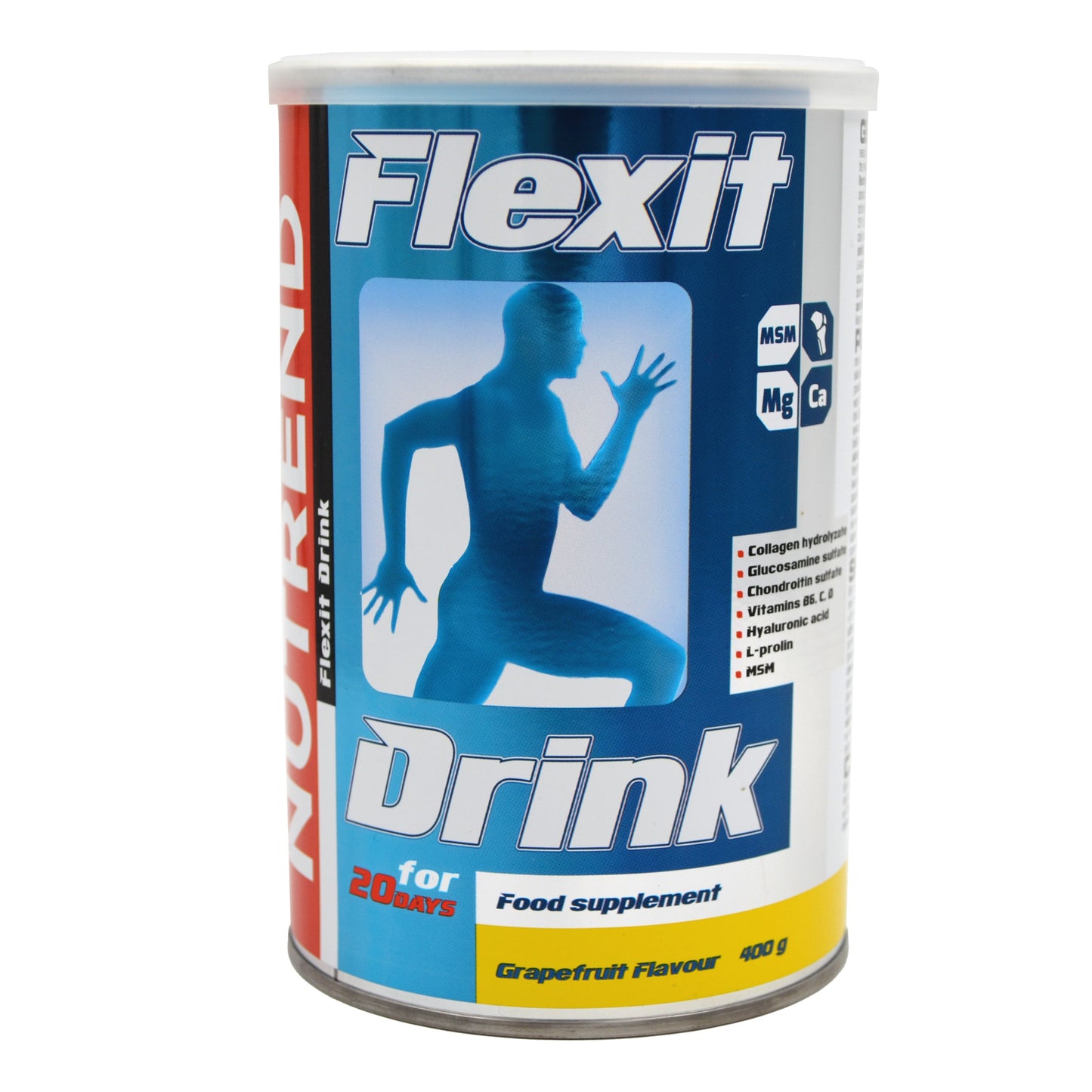 Greipfrutų skonio maisto papildai „Flexit Drink“