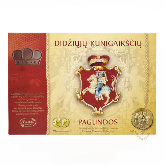 Saldainių rinkinys „Didžiųjų kunigaikščių pagundos“, 465 g