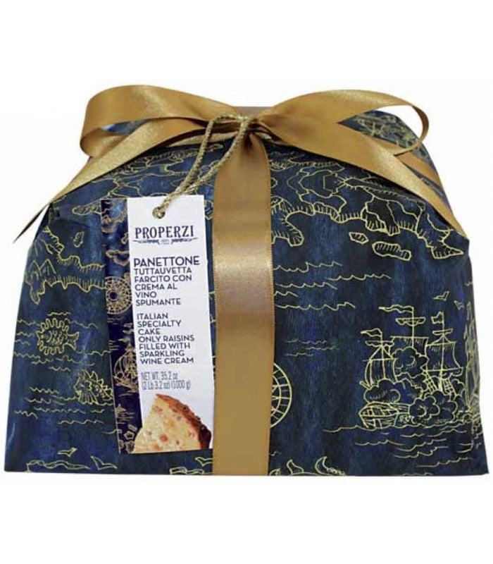 Panettone pyragas su kriaušėmis ir šokolado gabaliukais, 1kg